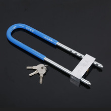 Double Insurance Hoodle Door Lock Old-Fashioned Timber Door Lock Exterior Door Lock Two Insurance Cylinder Lock Non-Bull Head Lock Card