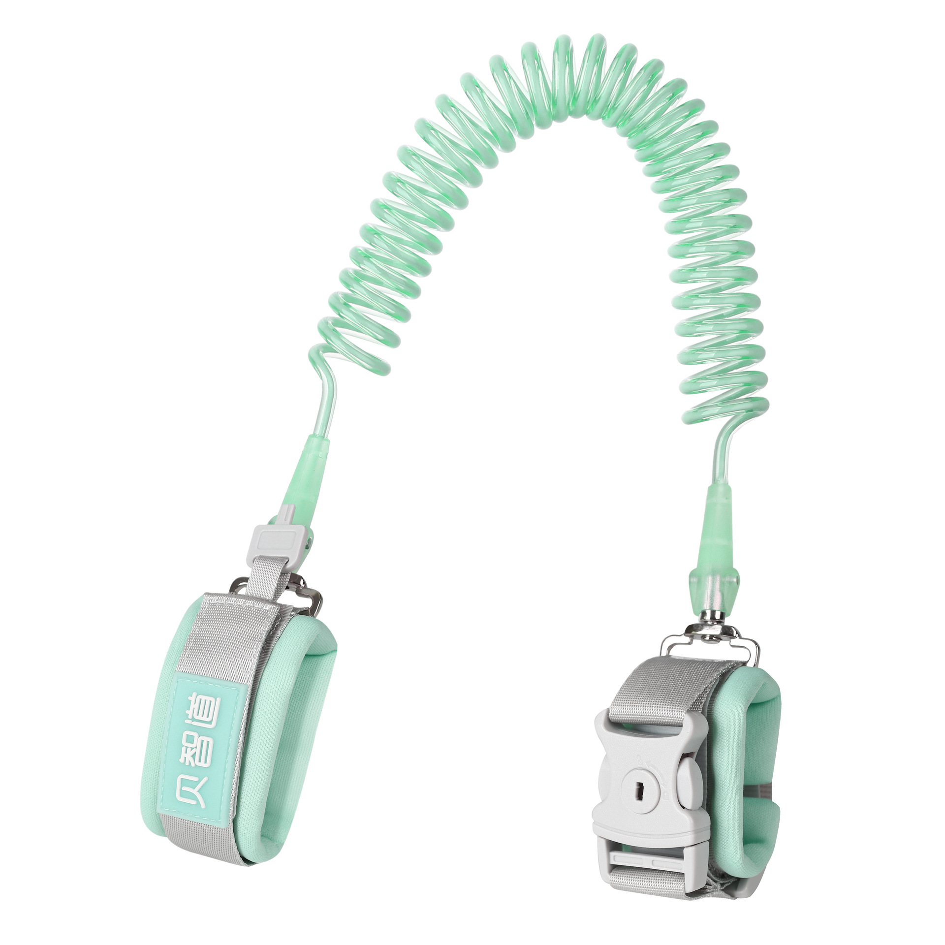 Anti-Lost Children with Traction Rope Induction Lock Safety Protection Anti-Lost Children Bracelet Anti-Lost Key Labeling