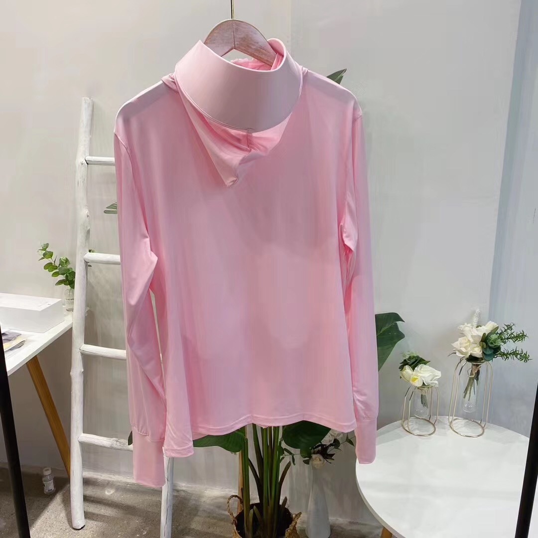 New Summer Ice Silk Breathable Sun Protection Clothing with Finger Lock Couple Outdoor Riding Fashion Sun-Proof Hooded Sun Protection Clothing New Summer Ice Silk Breathable Sun Protection Clothing with Finger Lock Couple Outdoor Riding Fashion Sun-Proof Hooded Sun Protection Clothing