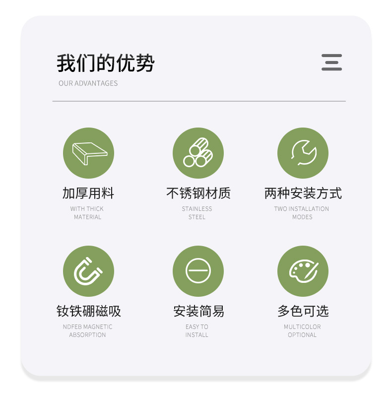 Stainless Steel Pull Ring Invisible Lock Wooden Door Invisible Door Concealed Embedded Handle Indoor Single Double-Sided Dark Door Lock