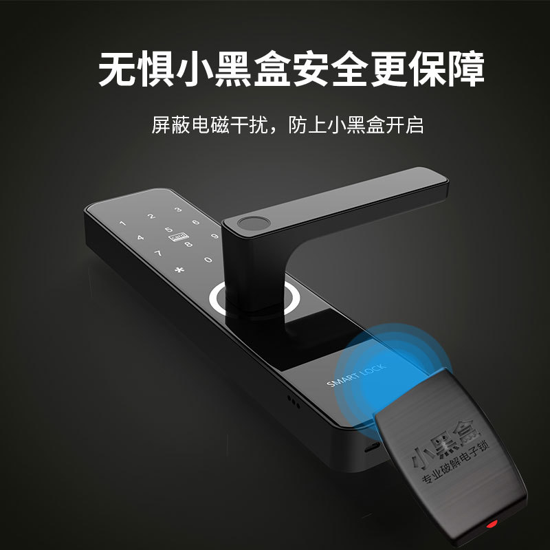 Indoor Smart Lock Fingerprint Lock Household Anti-Theft Door Password Lock Smart Door Lock Electronic Lock Graffiti Pass Lock Manufacturer