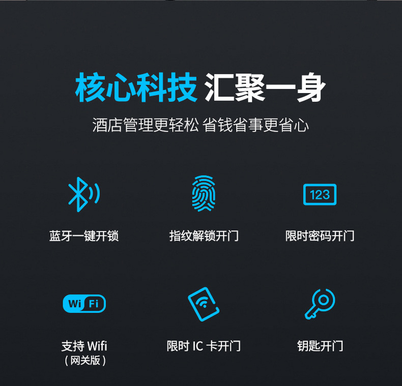 Indoor Smart Lock Fingerprint Lock Household Anti-Theft Door Password Lock Smart Door Lock Electronic Lock Graffiti Pass Lock Manufacturer