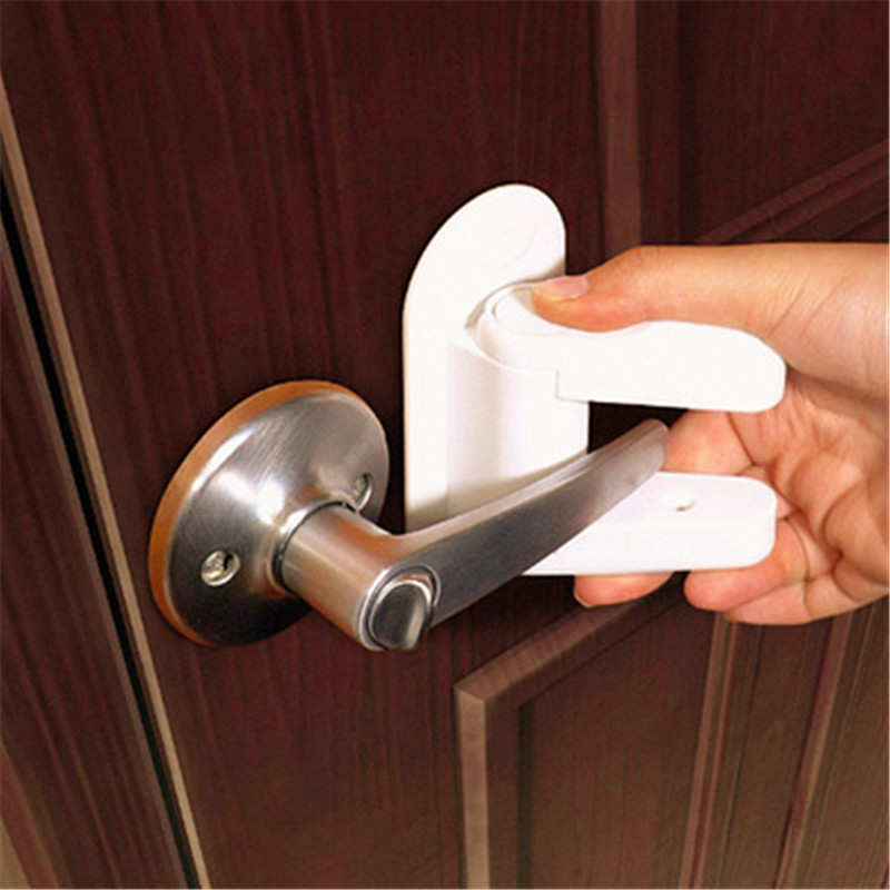 Child Safety Lock Door Level Lock ABS Child Anti-Open Door Handle Safety Lock Security Lock