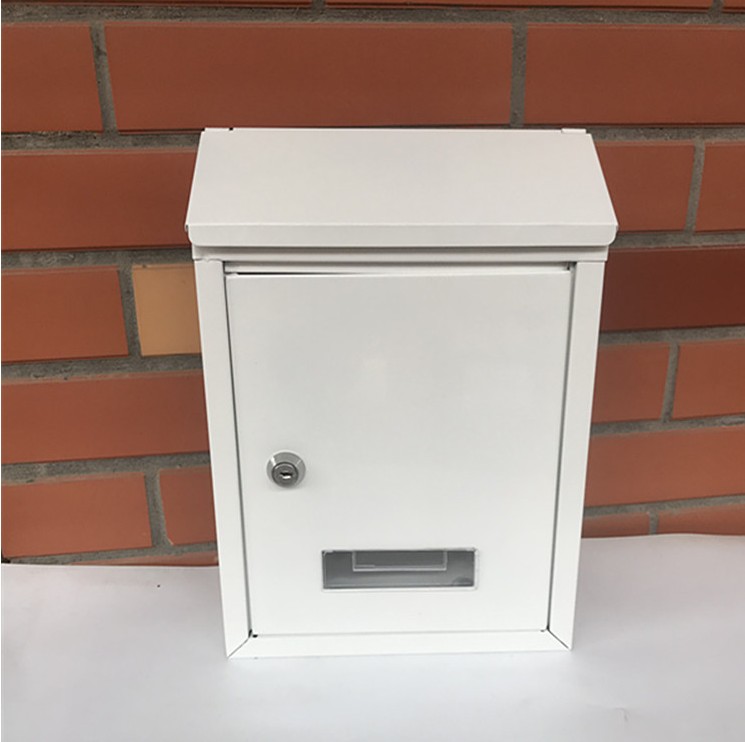 Unit Home Hanging Wall Mailbox Retro Door with Lock Letter Box European Garden Outdoor Rainproof Post Box Wholesale