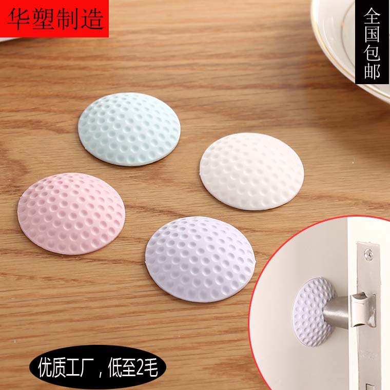 Behind the Door Crashproof Pad Silicone Thickened Door Handle Protective Pad Wall Sticker Floor Knob Household Cabinets Door Lock Anti-Collision Sticker Behind the Door Crashproof Pad Silicone Thickened Door Handle Protective Pad Wall Sticker Floor Knob Household Cabinets Door Lock Anti-Collision Sticker