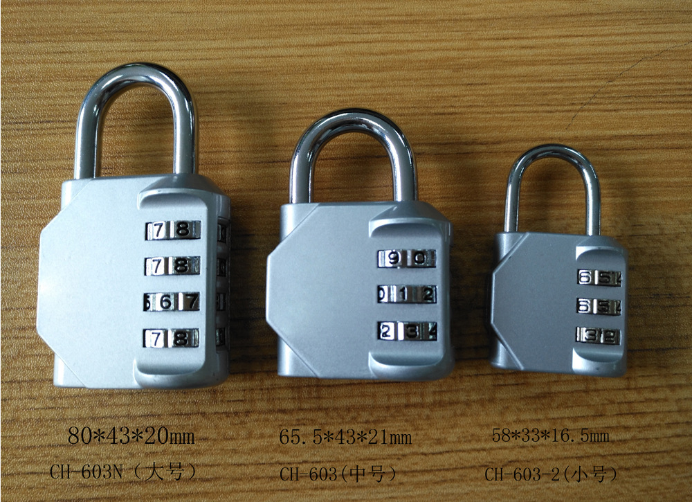 Password Lock Padlock 4-Digit Padlock with Password Required Mechanical Gate Lock Password Lock Anti-Theft Door Luggage Lock