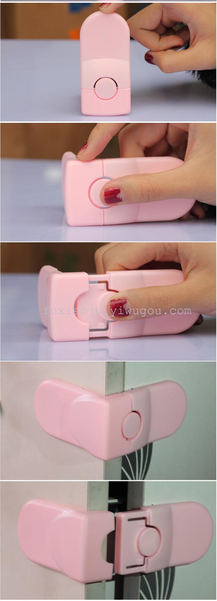 Child safety locks furniture supplies square cupboard door lock drawer lock lock Baby door lock 