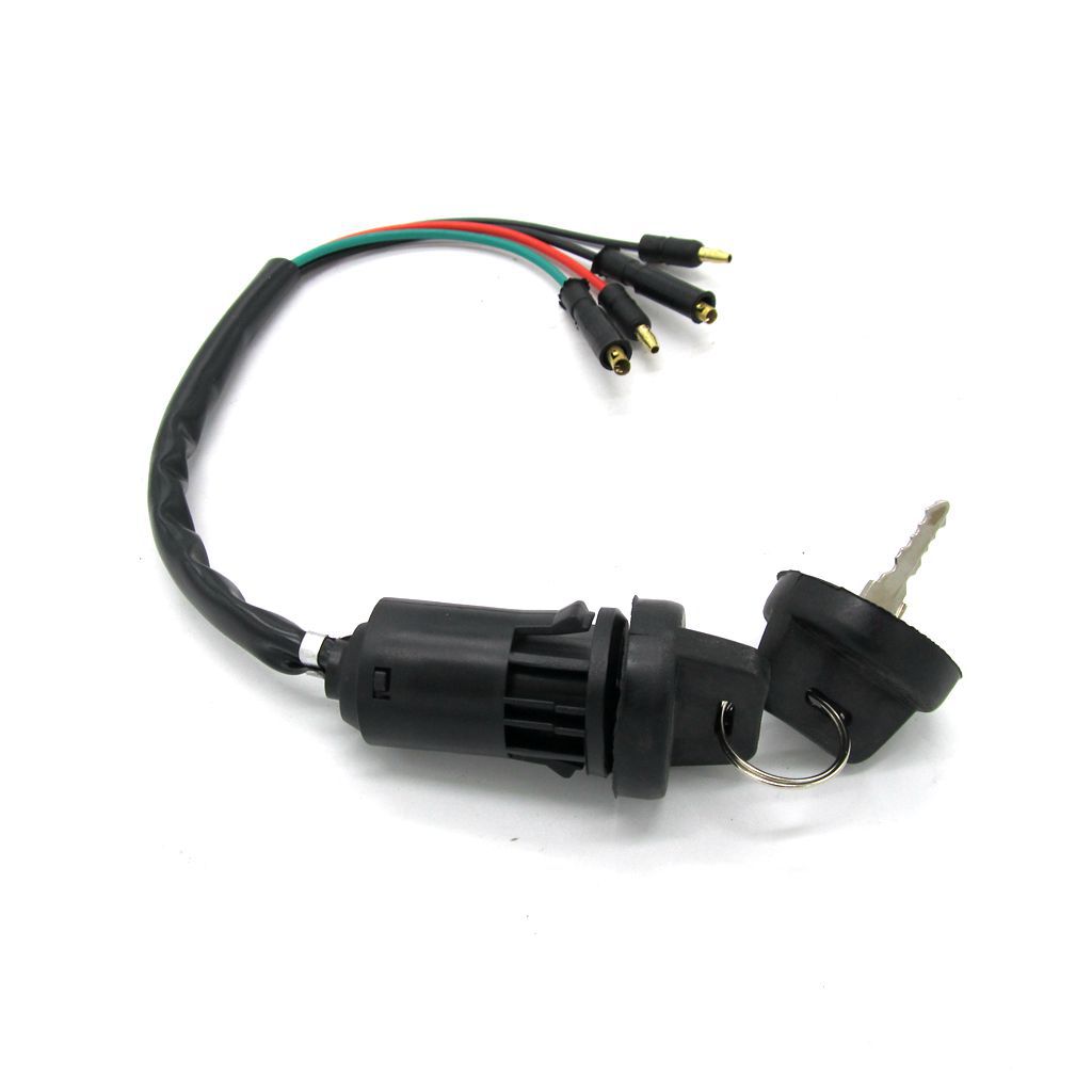 Motorcycle Electric Door Lock ATC 200es 200e 200m 125M Waterproof Four-Wire Bullet Pair Lock