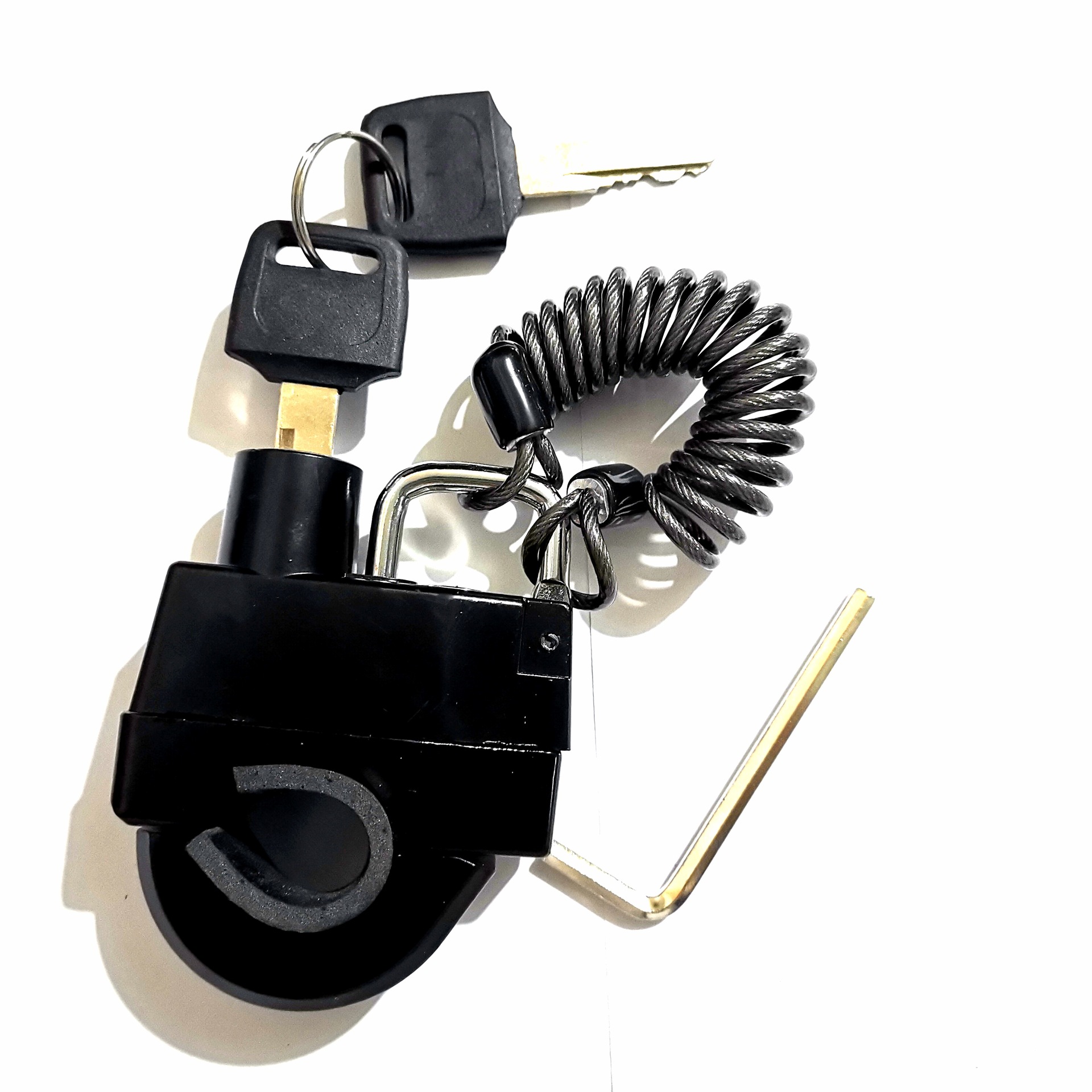 Lock Motorcycle Electric Car Bicycle Modification Accessories Battery Car Set Lock Electric Door Lock Fuel Tank Cover