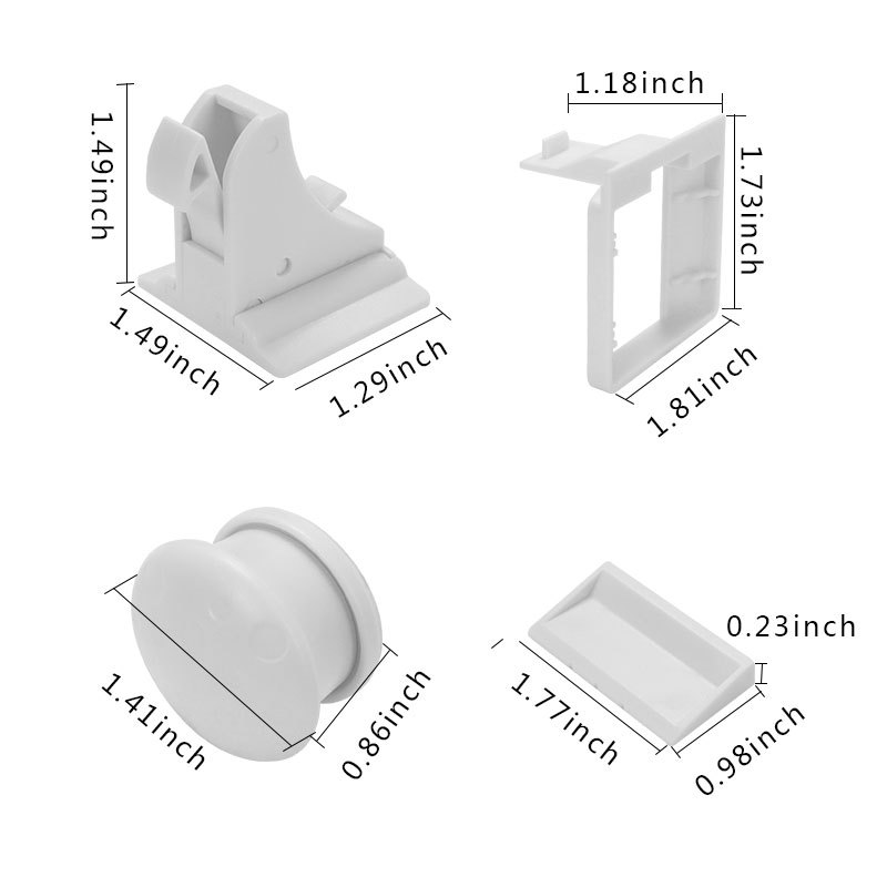 Children's Protective Magnetic Lock Baby Cabinet Door Drawer Invisible MultiFunctional Safety Lock Drawer 41 Safety Lock