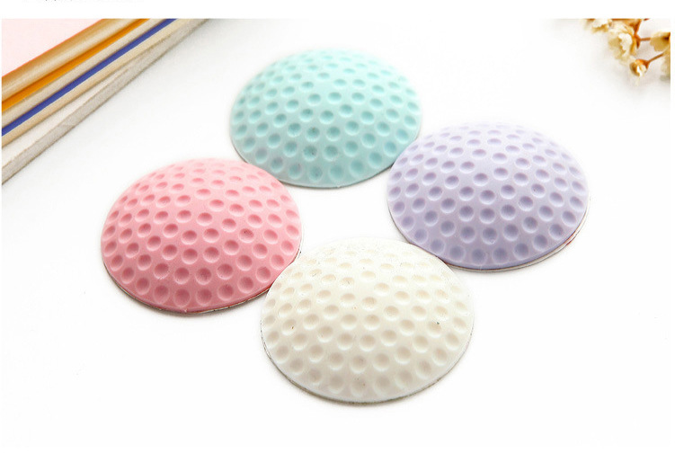 Thick Wall Collision Pad No Punching Behind The Door Silent Anti-Collision Pad Door Handle Door Lock Protective Pad Rubber Anti-Vibration Pad