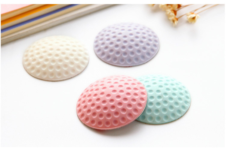Thick Wall Collision Pad No Punching Behind The Door Silent Anti-Collision Pad Door Handle Door Lock Protective Pad Rubber Anti-Vibration Pad