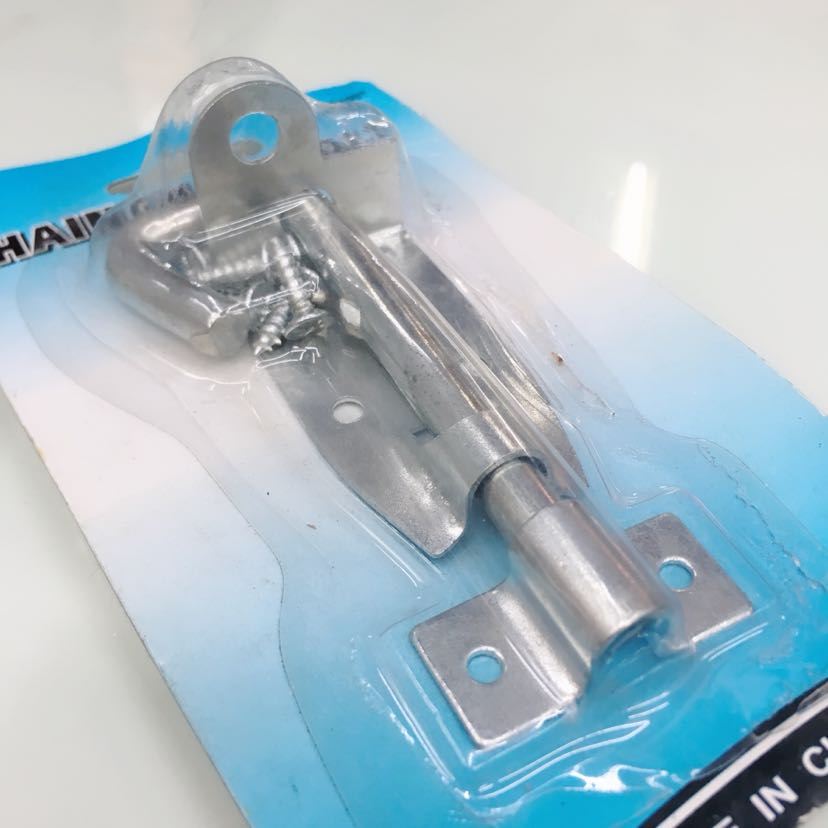 Stainless steel padlock latch bolt left and right latch lock lock lock security door latch lock toilet door latch bolt