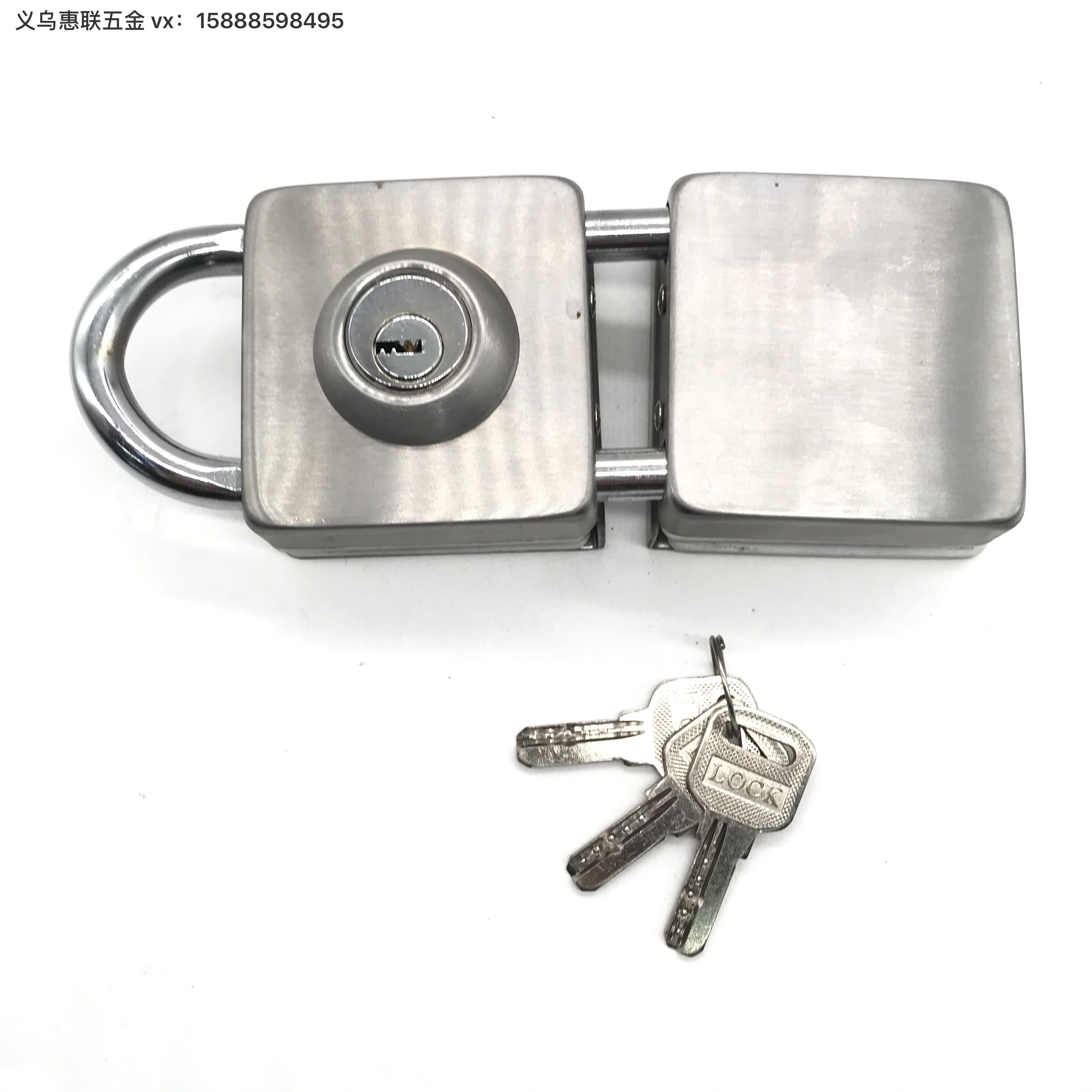 Factory Direct Sales Household Glass Door Lock Two-Way Door Lock Household Bag Hardware Lock Door Parts Factory Direct Sales Household Glass Door Lock Two-Way Door Lock Household Bag Hardware Lock Door Parts