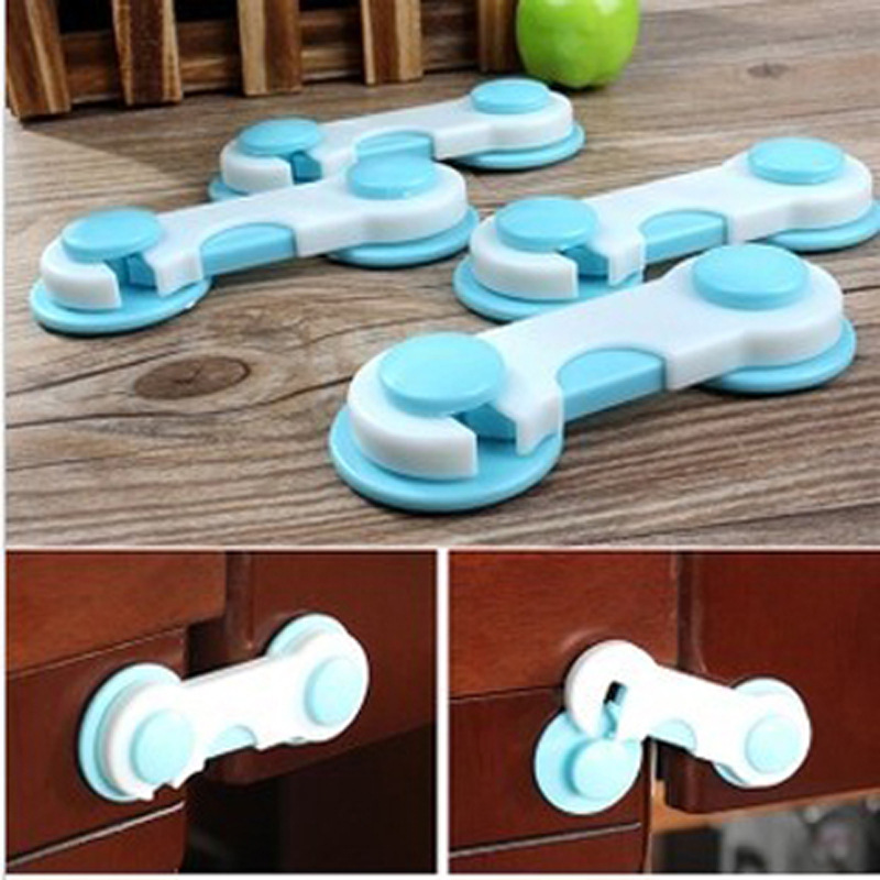 Children&#039;s Safety Supplies Infant Lock Wardrobe Short Lock Cabinet Door Protection Lock Children&#039;s Safety Lock Safety Protection