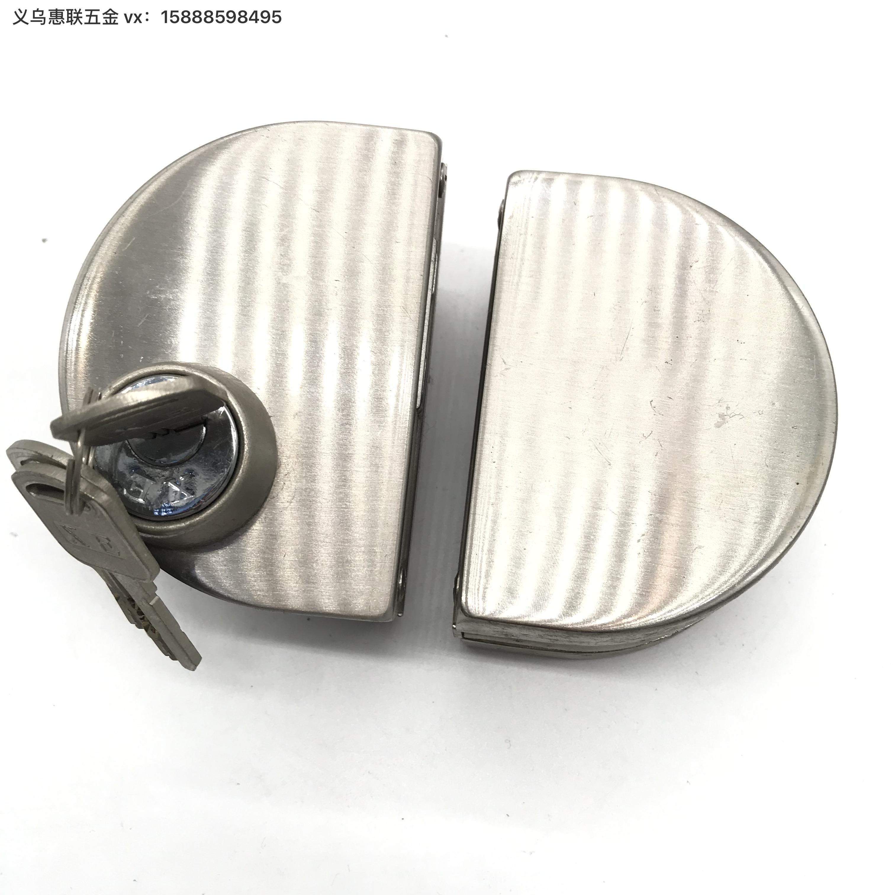 Factory Direct Sales Household Glass Door Lock Two-Way Door Lock Household Bag Hardware Lock Door Parts Factory Direct Sales Household Glass Door Lock Two-Way Door Lock Household Bag Hardware Lock Door Parts