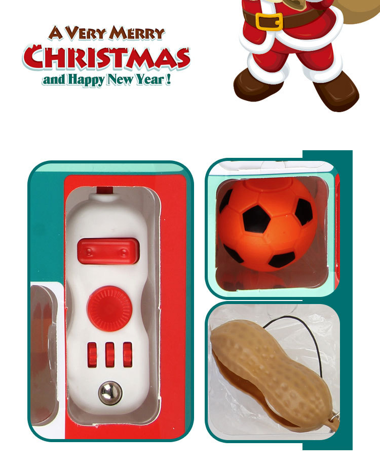 Cross-Border New Christmas Blind Box Decompression Pressure Reduction Toy Hand Spinner Hand Tear Blind Box Set Surprise Disassembly Cross-Border New Christmas Blind Box Decompression Pressure Reduction Toy Hand Spinner Hand Tear Blind Box Set Surprise Disassembly