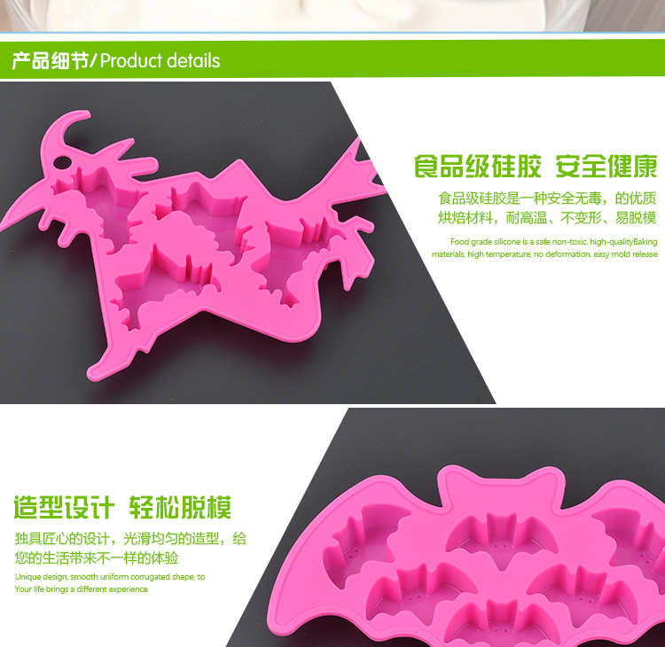 Factory Direct Animal Cartoon Silicone Cake Mold jelly biscuit SOAP Mold baking tools
