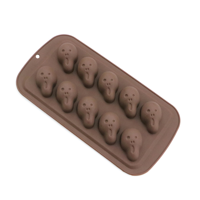 Halloween Mold DIY Epoxy Worker Pumpkin Biscuit Cake Mold Candy Fondant Cookie Skull Head Chocolate Mold Halloween Mold DIY Epoxy Worker Pumpkin Biscuit Cake Mold Candy Fondant Cookie Skull Head Chocolate Mold