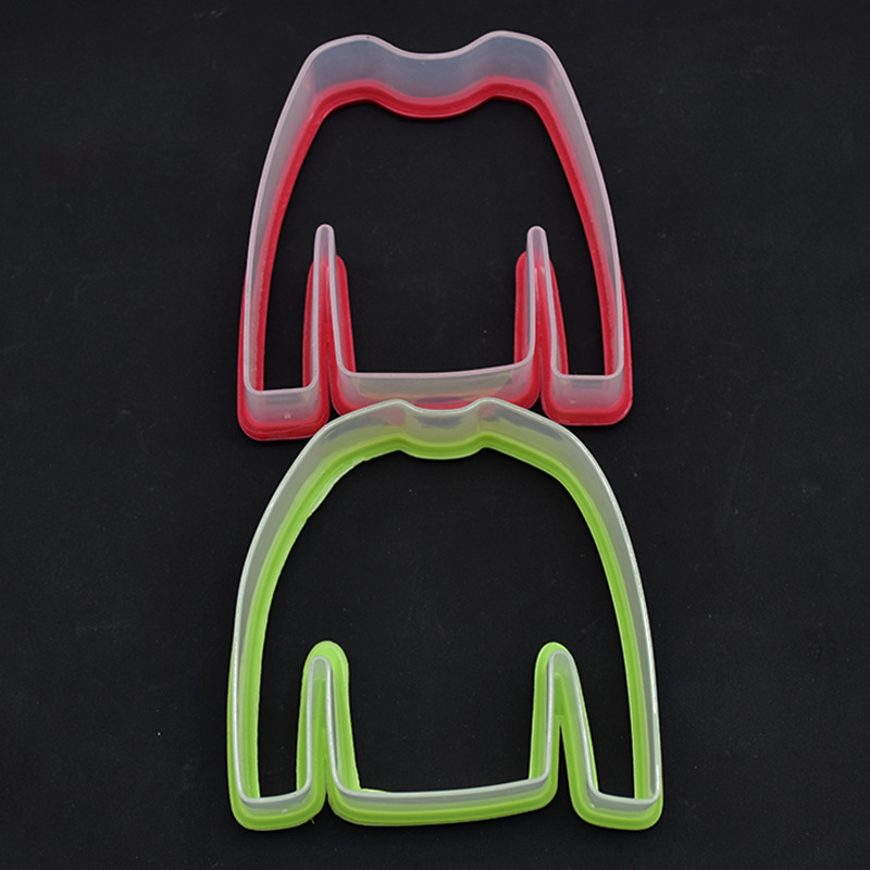 DIY Cake Baking Mold Happy Birthday Balloon Plastic Biscuit Mold Clay Fondant Cake Decoration Cutter