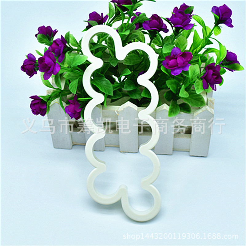 DIY Cake Baking Mold Happy Birthday Balloon Plastic Biscuit Mold Clay Fondant Cake Decoration Cutter