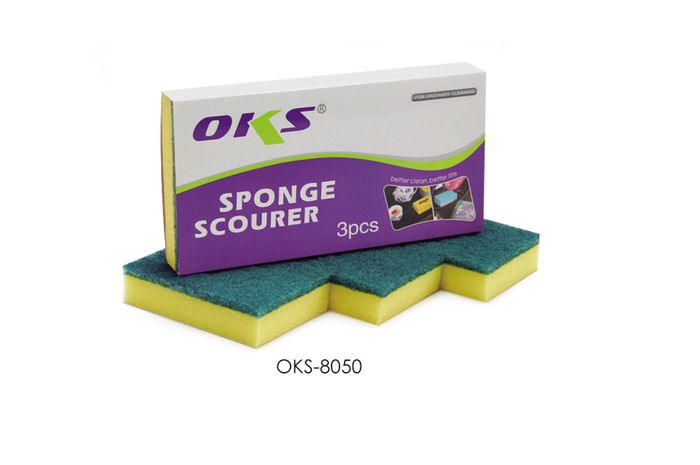 100 clean cloth, sponge cloth serving piece of scouring pads OKS 100 clean cloth, sponge cloth serving piece of scouring pads OKS
