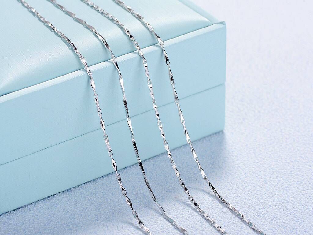 Pure Silver 999 Ingot Arrow Heart Melon Seeds Chain Sterling Silver Starry Knife Necklace Korean Style Thick Type Three-Gear Adjustable Pure Silver 999 Ingot Arrow Heart Melon Seeds Chain Sterling Silver Starry Knife Necklace Korean Style Thick Type Three-Gear Adjustable