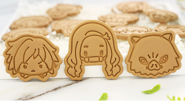 Ghost Killing Blade Cartoon Biscuit Mold Full Set 3d 3d Pressing Baking Cookie Mold DIY Home Baking Tools Ghost Killing Blade Cartoon Biscuit Mold Full Set 3d 3d Pressing Baking Cookie Mold DIY Home Baking Tools
