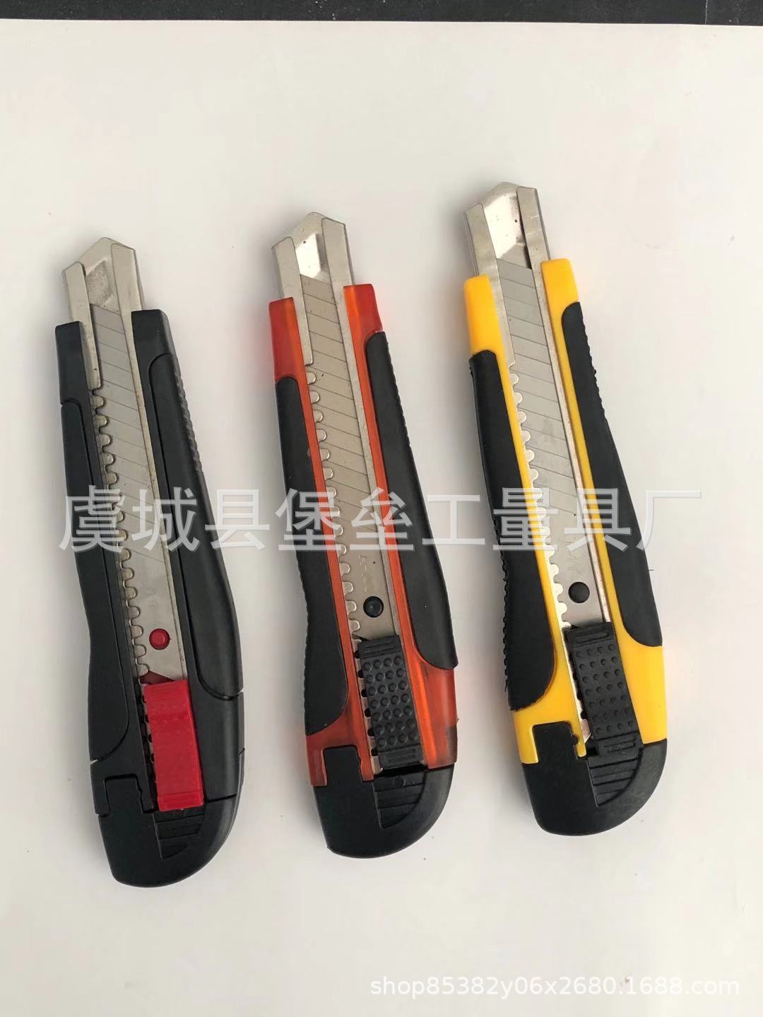 Wholesale 286 Art Knife Wallpaper Knife Large 18mm Support One Piece Dropshipping Rubber-Wrapped Handle Factory Direct Supply Customized Wholesale 286 Art Knife Wallpaper Knife Large 18mm Support One Piece Dropshipping Rubber-Wrapped Handle Factory Direct Supply Customized