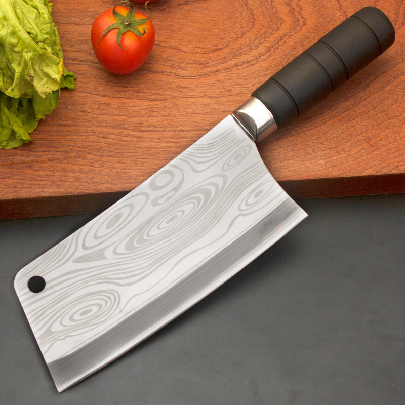 Discount Damascus Laser Pattern Kitchen Knife Household Kitchen Knives Sharp Chef Knife Stainless Steel Kitchen Knife