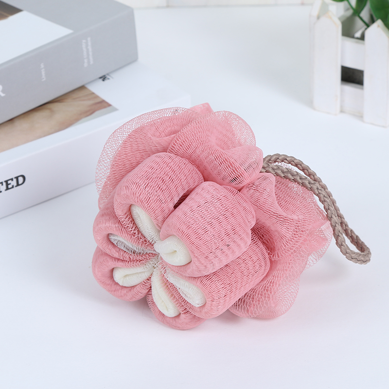European type bath ball wash with bath flower spherical flower bath ball