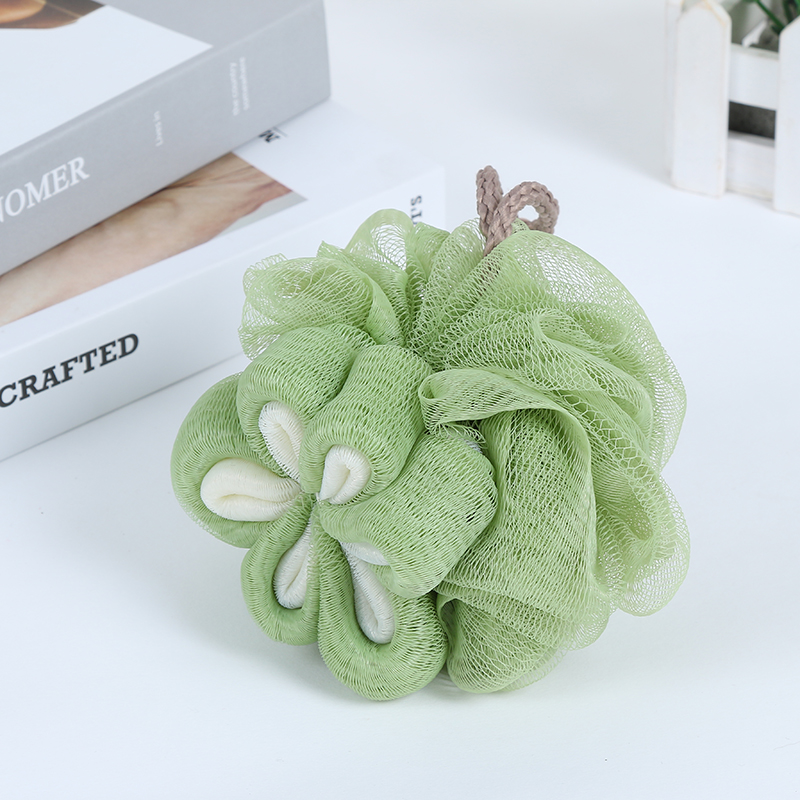 European type bath ball wash with bath flower spherical flower bath ball