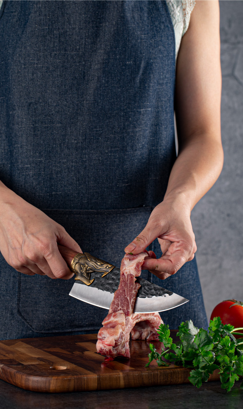 Knife Stainless Steel Kitchen Knife Retro Domestic Chopper Knife Slicing Knife Meat Cutting MultiPurpose Chef Knife Knife Stainless Steel Kitchen Knife Retro Domestic Chopper Knife Slicing Knife Meat Cutting MultiPurpose Chef Knife