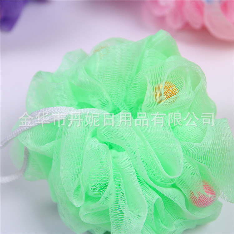 Factory Direct Sales Hot Sale High Quality Super Soft Sponge Bath Flower with Sponge Bath Ball BATH ESSENTIAL