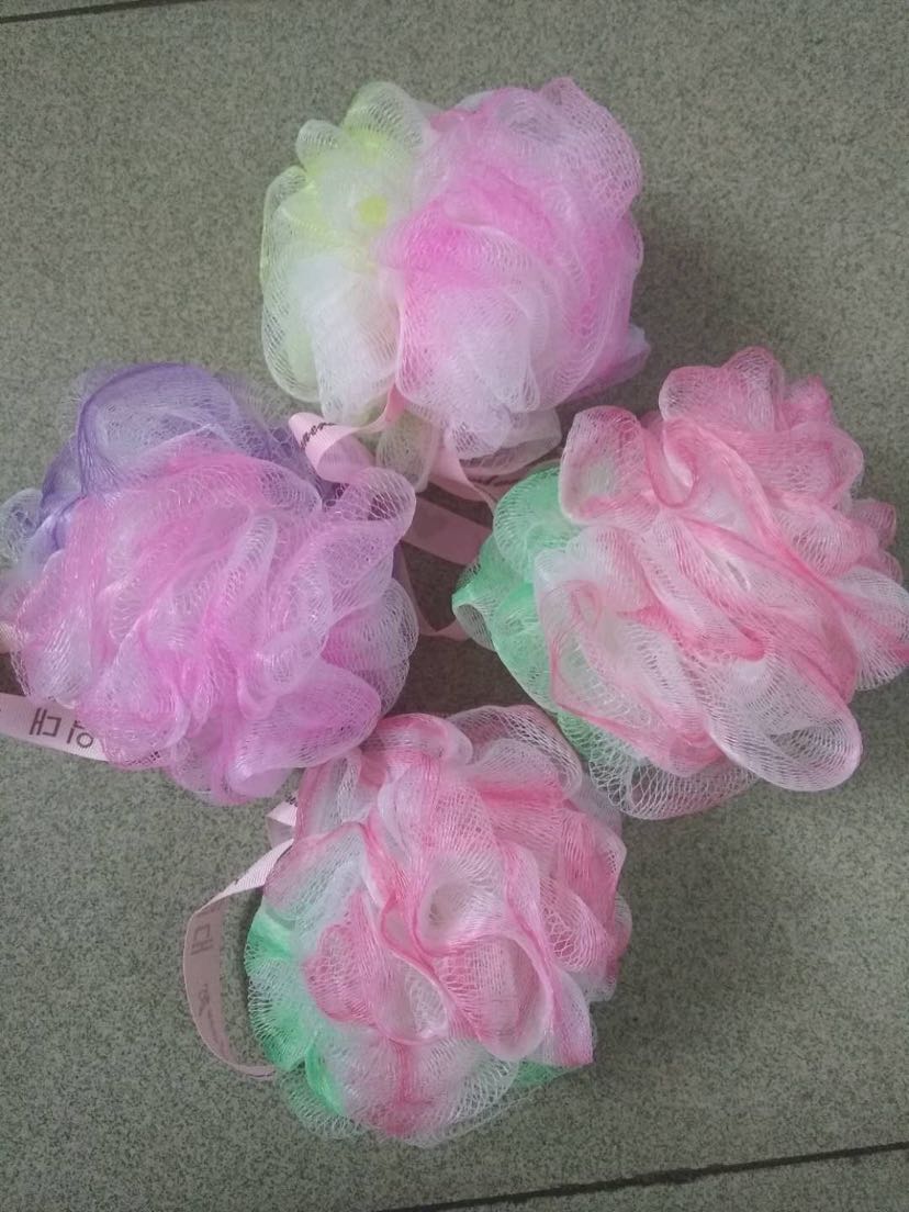 Korean version of adult bath ball two-color large exfoliant bath products cute massage ball bath ball bath ball Korean version of adult bath ball two-color large exfoliant bath products cute massage ball bath ball bath ball