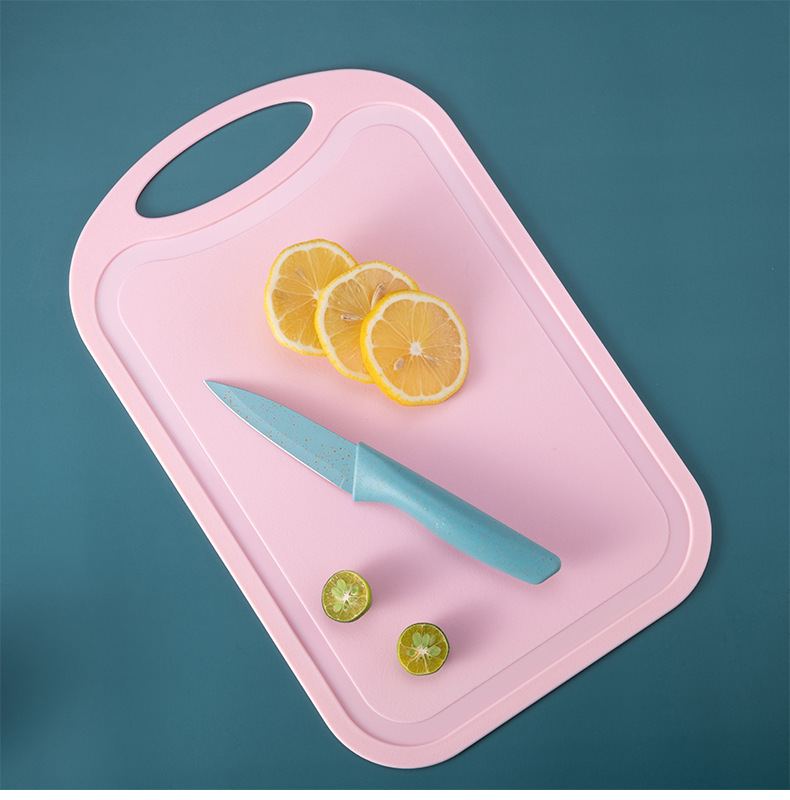 Kitchen Knife Color Six-Piece Gift Knife Set New Wheat Straw Household Kitchen Stainless Steel Kitchen Knife