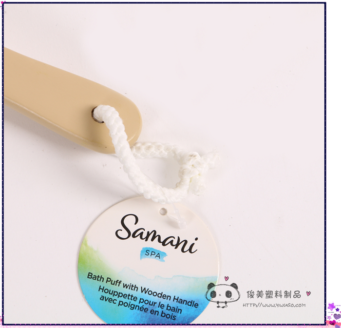 Bath ball Korean style long handle bath brush for adult thickened handle back bath ball bath brush