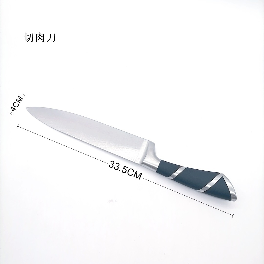 Color Box Package Stainless Steel 9-Piece Kitchen Knife Set Acrylic Knife Holder Gift Knife Set Chef Knife Kitchen Knife Color Box Package Stainless Steel 9-Piece Kitchen Knife Set Acrylic Knife Holder Gift Knife Set Chef Knife Kitchen Knife