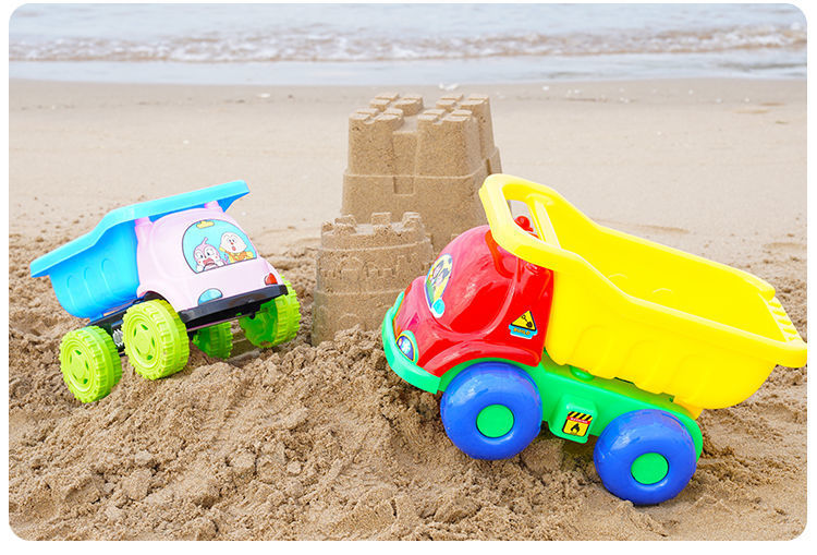 Children's Beach Toy Suit Baby Playing in Water Hourglass Sand Digging Ketsumeishi Large Shovel Beach Bucket Toy