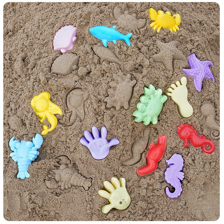 Children's Beach Toy Suit Baby Playing in Water Hourglass Sand Digging Ketsumeishi Large Shovel Beach Bucket Toy