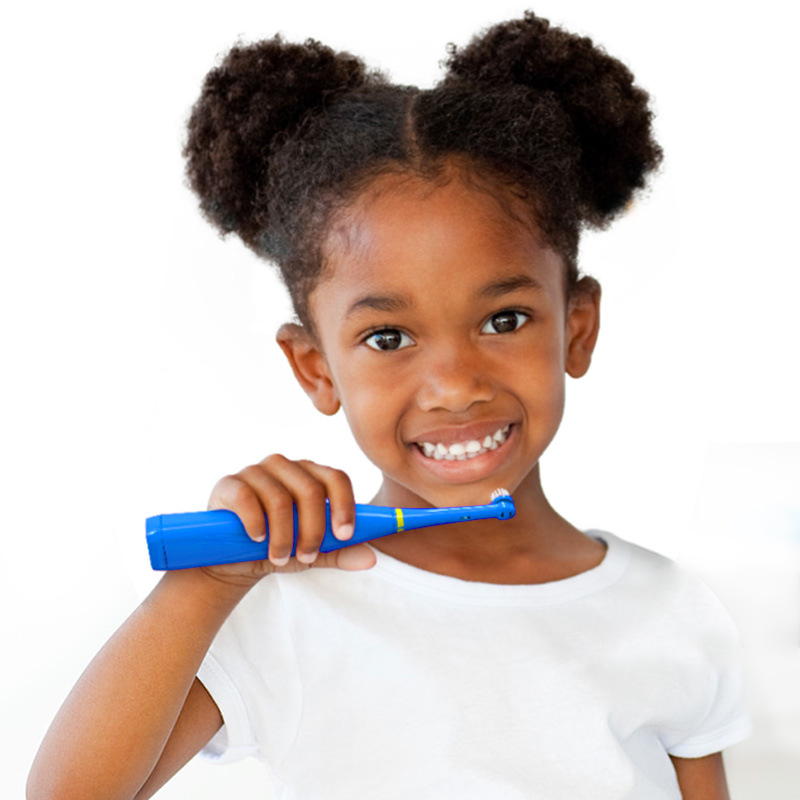 Pre American Brusheez Children Electric Toothbrush Kit Get Brush Replacement Head Water Cup Hourglass