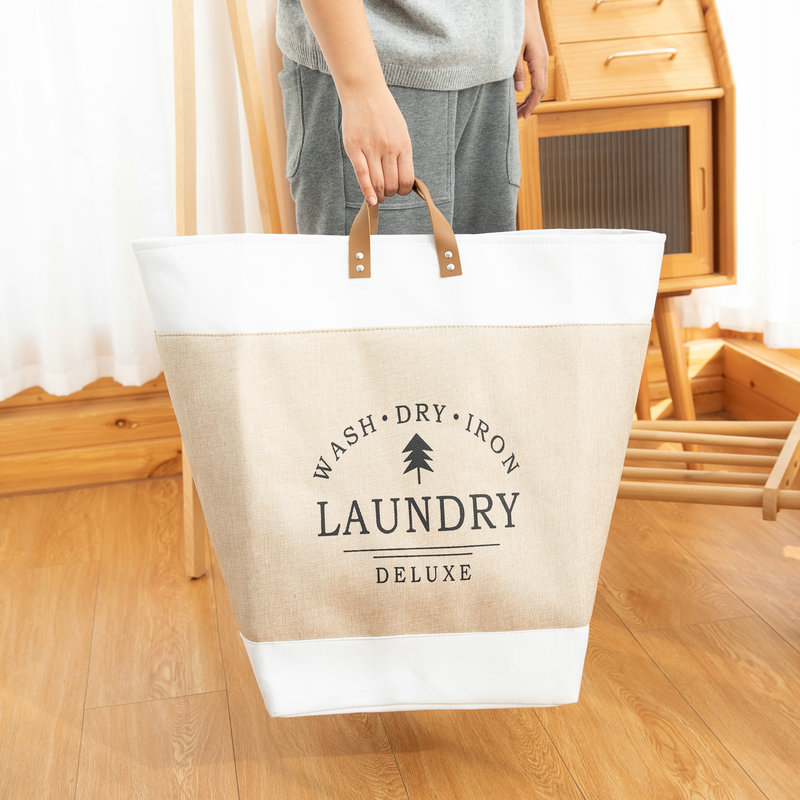 Pu Handle Laundry Bag Thickened Storage Box Toy Sundries Frame Large Cotton and Linen Dirty Laundry Laundry Baskets Cross-Border Pu Handle Laundry Bag Thickened Storage Box Toy Sundries Frame Large Cotton and Linen Dirty Laundry Laundry Baskets Cross-Border