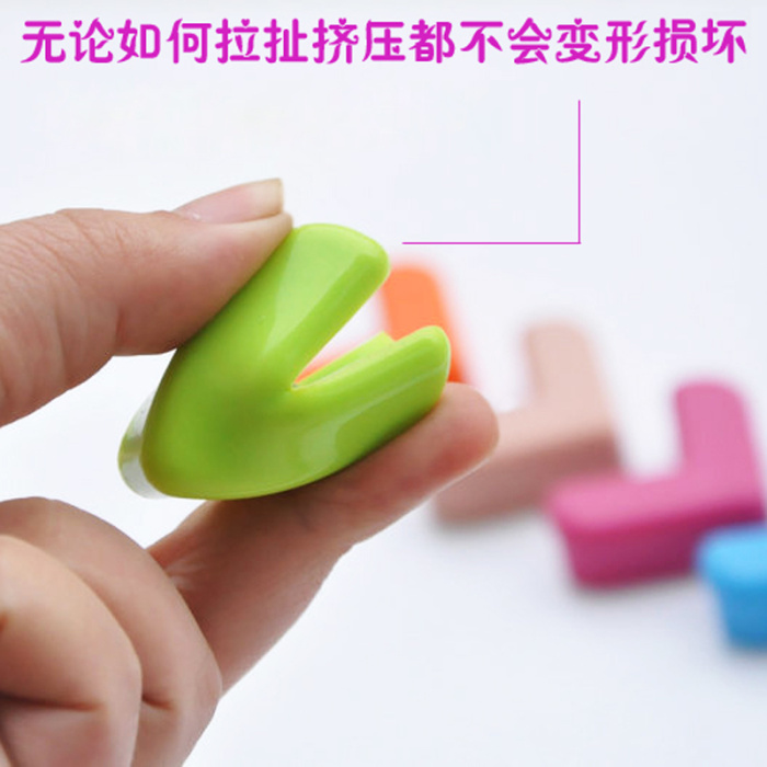 Baby and child silicone table corner anti-collision pad safety thickening protection anti-collision Angle protection sleeve 4 pure soft Baby and child silicone table corner anti-collision pad safety thickening protection anti-collision Angle protection sleeve 4 pure soft