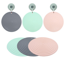 2021 New Diamond Pattern Silicone Thermal Insulation Pad Diamond Shape Pot Bowl Coaster Anti-Scald and High Temperature Resistant Dining Table Cushion Coaster Non-Slip