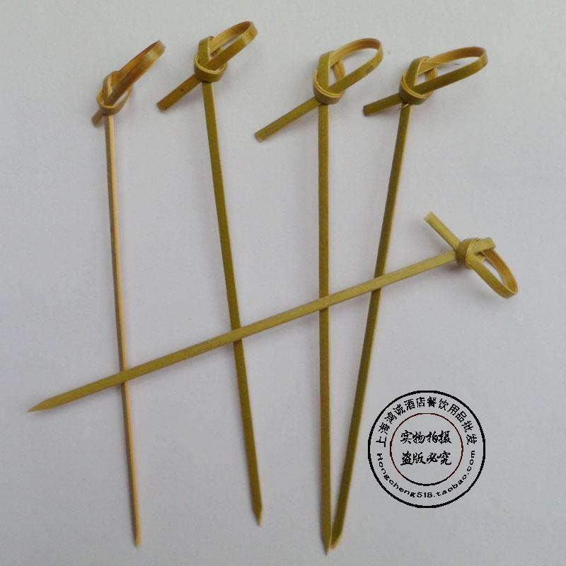 Disposable Bamboo 9cm 12cm Knotted Stick Fancy Bamboo Stick Fruit Toothpick Knot Sign Hotel Fruit Fork Disposable Bamboo 9cm 12cm Knotted Stick Fancy Bamboo Stick Fruit Toothpick Knot Sign Hotel Fruit Fork