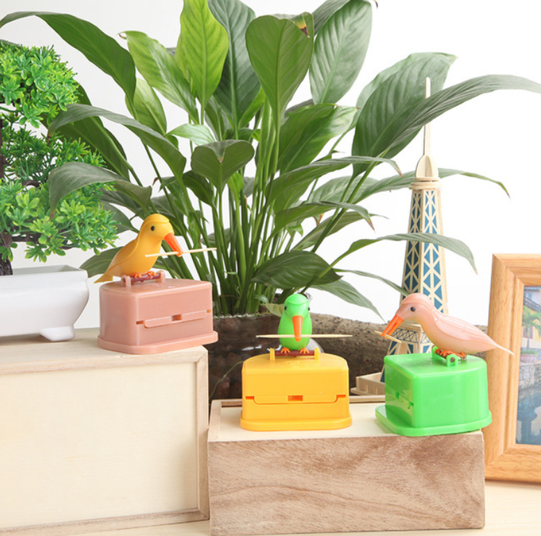 Creative Woodpecker Toothpick Box