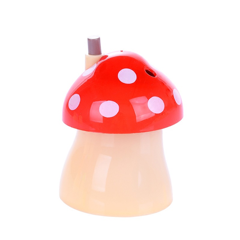Creative Cute Mushroom Toothpick Box Automatic Pop-up Push Button Toothpick Bottle Portable Toothpick Holder Storage Tank Toothpick Holder