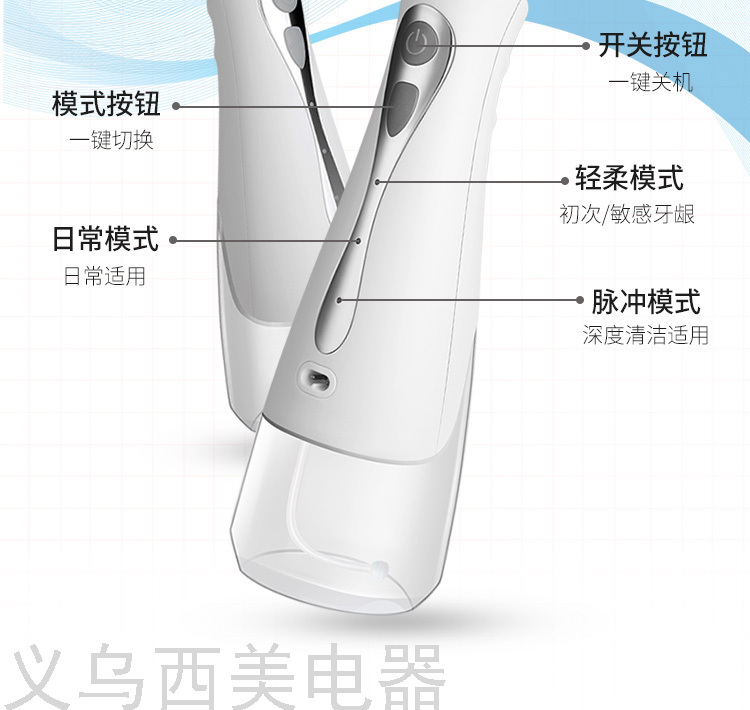 Cross-Border Electric Water Pick Tooth Stains Residue between Teeth Teeth Cleaner Household Dental Floss Oral Cleaning Waterproof Water Toothpick Cross-Border Electric Water Pick Tooth Stains Residue between Teeth Teeth Cleaner Household Dental Floss Oral Cleaning Waterproof Water Toothpick