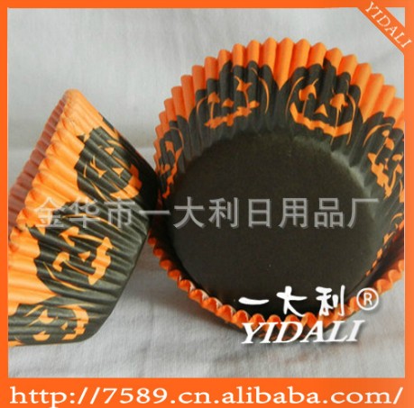 [manufacturers direct marketing] opp toothpick a Halloween cake cupcake paper cup.