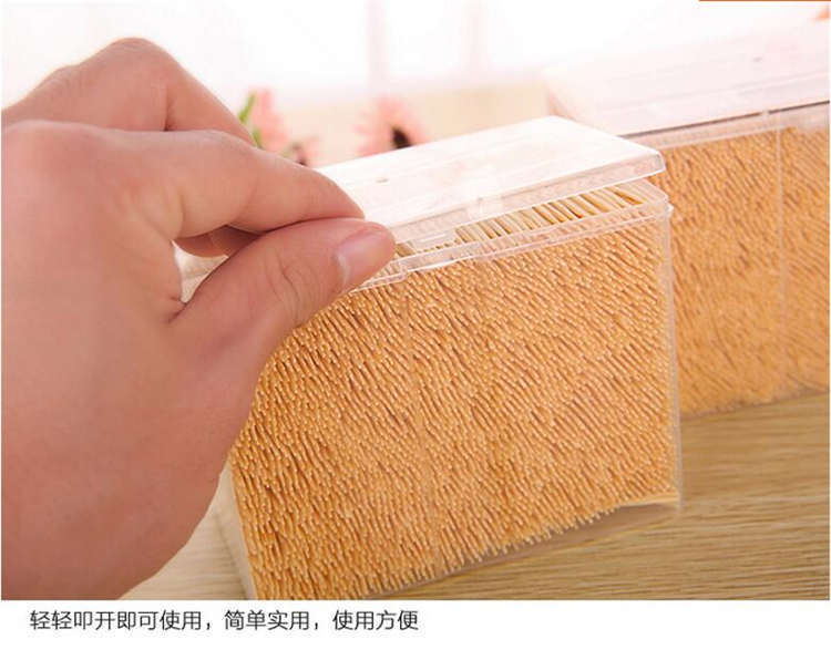A3-20 Ultra-Fine Bamboo Toothpick Large Plate Toothpick Double Pointed Double-Headed Natural Bamboo Toothpick about 3500 Pieces A3-20 Ultra-Fine Bamboo Toothpick Large Plate Toothpick Double Pointed Double-Headed Natural Bamboo Toothpick about 3500 Pieces